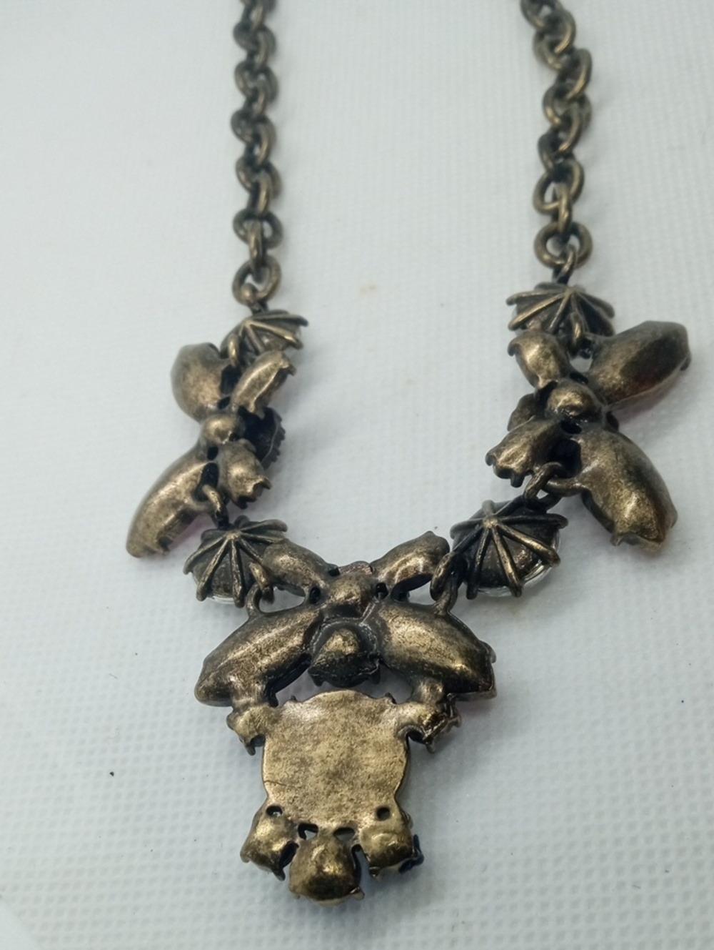 J.CREW CHUNKY RHINESTONE NECKLACE - Picture 12 of 13